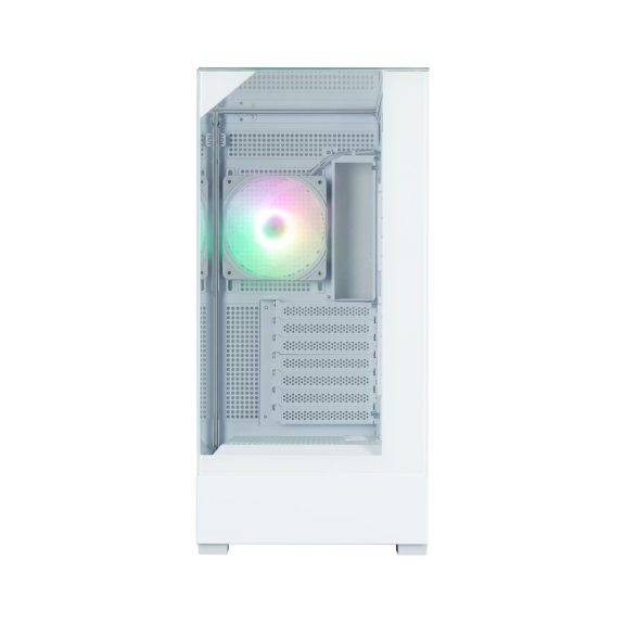 Zalman P40 Prism WHITE ATX miditorony számítógépház, fehér