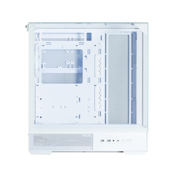 Zalman P40 Prism WHITE ATX miditorony számítógépház, fehér