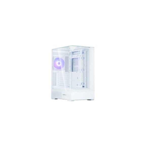 Zalman P40 Prism WHITE ATX miditorony számítógépház, fehér