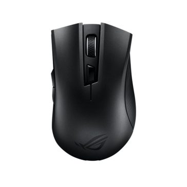   ASUS ROG Strix Carry vezeték nélküli gaming egér, 7200 DPI, RF és Bluetooth, fekete, bontott csomagolás