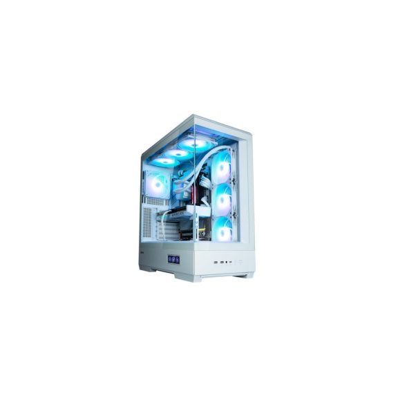 Zalman P50 DS WHITE ATX miditorony számítógépház, fehér