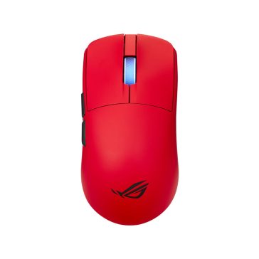   Asus ROG Harpe II Ace gaming egér, 42000 DPI, 8000 Hz, tri-mode csatlakozás, ultrakönnyű, piros