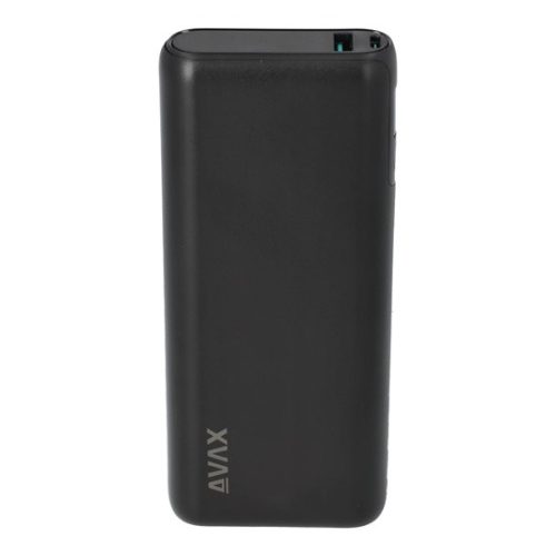 AVAX PB202B VITALITY PD/Type C 65W+QC 18W gyorstöltő Powerbank 20.000mAh, fekete - Dobozsérült termék