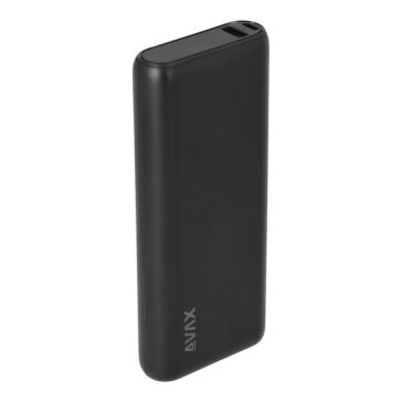   AVAX PB202B VITALITY PD/Type C 65W+QC 18W gyorstöltő Powerbank 20.000mAh, fekete - Dobozsérült termék