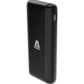   AVAX PB203 Vitality+ 20.000mAh Powerbank (PD 70W + QC 18W, Gyorstöltő, 2×USB-C + USB-A), fekete