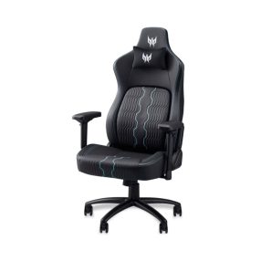 Acer Predator Rift 371 gamer szék mágneses fejpárnával és 4D kartámasszal, fekete színben