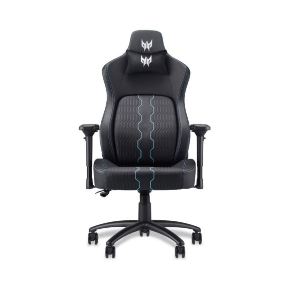 Acer Predator Rift 371 gamer szék mágneses fejpárnával és 4D kartámasszal, fekete színben