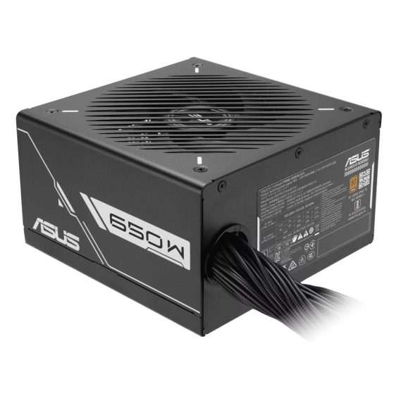Asus Prime 650W Bronze tápegység, 80 Plus Bronze, aktív PFC, fekete - PRIME-650B-BLACK