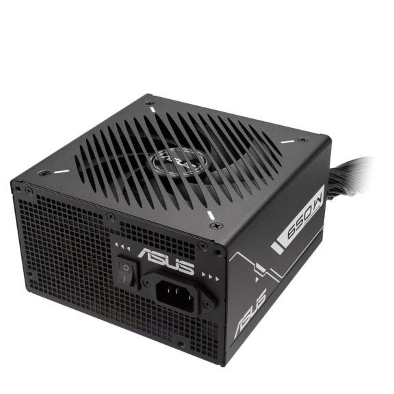 Asus Prime 650W Bronze tápegység, 80 Plus Bronze, aktív PFC, fekete - PRIME-650B-BLACK