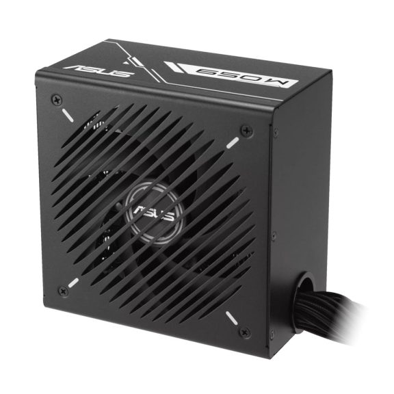 Asus Prime 650W Bronze tápegység, 80 Plus Bronze, aktív PFC, fekete - PRIME-650B-BLACK