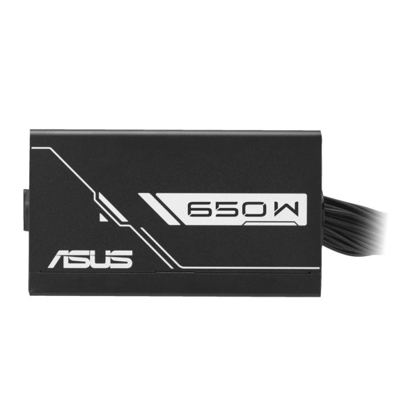 Asus Prime 650W Bronze tápegység, 80 Plus Bronze, aktív PFC, fekete - PRIME-650B-BLACK