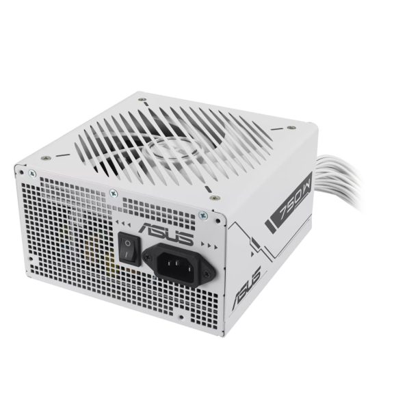 Asus Prime 750W Bronze White Edition fehér tápegység.