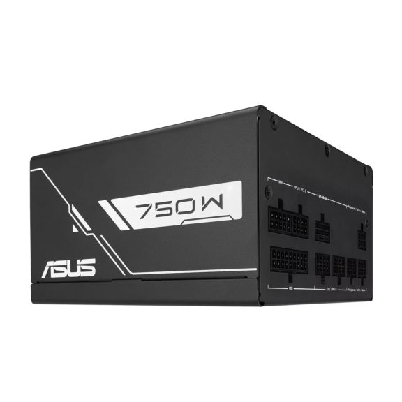 ASUS Prime 750W Gold tápegység, 80 PLUS Gold, teljesen moduláris, ATX 3.1, fekete - PRIME-750G
