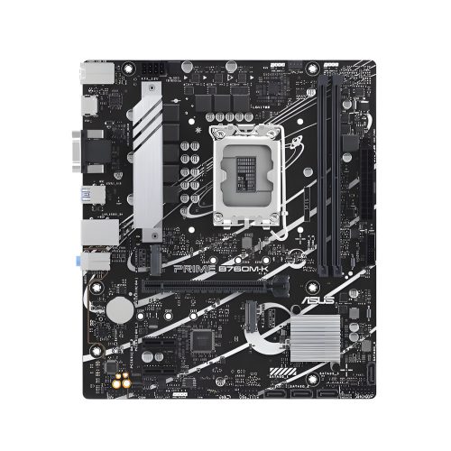 Asus PRIME B760M-K alaplap, Socket LGA1700, DDR5, 2.5 Gb LAN