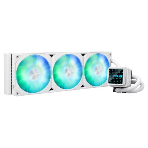 Asus Prime LC 360 ARGB White Edition AIO vízhűtés, 360 mm, ARGB, fehér