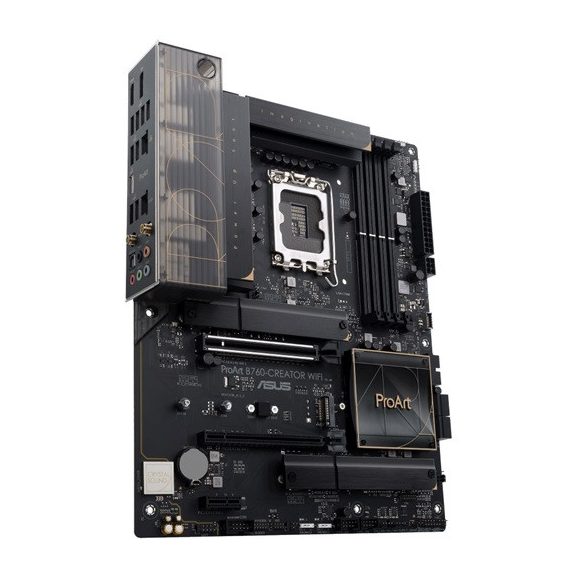 Asus PROART B760-CREATOR WIFI NEW alaplap, LGA1700, DDR5, Wi-Fi 6, BT5.2, 2.5 Gbit LAN
