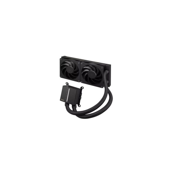 Asus ProArt LC 240 folyadékhűtés, rendszerállapot kijelző, Alphacool ventilátorok, fekete