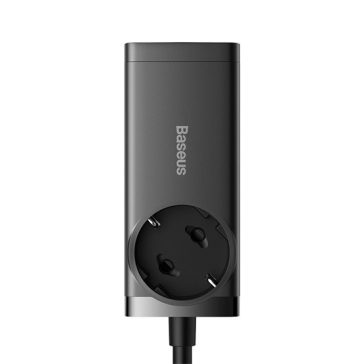   Baseus GaN3 Pro töltőállomás 65W, 1×CEE 7/3 + 2×USB Type-A + 2×USB Type-C + 100W USB Type-C, 1m kábel