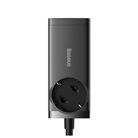 Baseus GaN3 Pro töltőállomás 65W, 1×CEE 7/3 + 2×USB Type-A + 2×USB Type-C + 100W USB Type-C, 1m kábel