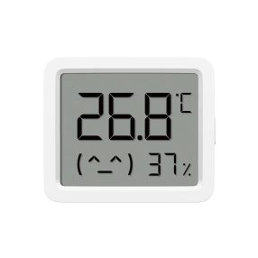 Xiaomi Smart Temperature and Humidity Monitor 3 Mini okos hőmérséklet- és páratartalom mérő LCD kijelzővel.