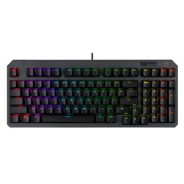 ASUS TUF Gaming K3 Gen II fekete magyar kiosztású RGB gamer billentyűzet