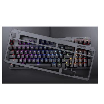 ASUS TUF Gaming K3 Gen II fekete magyar kiosztású RGB gamer billentyűzet