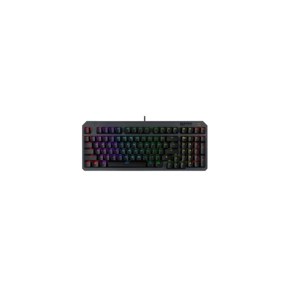 ASUS TUF Gaming K3 Gen II fekete magyar kiosztású RGB gamer billentyűzet