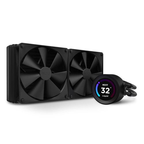 NZXT Kraken Elite 280 AIO vízhűtés, 280 mm, LCD kijelző, RGB, fekete - RL-KN28E-B1