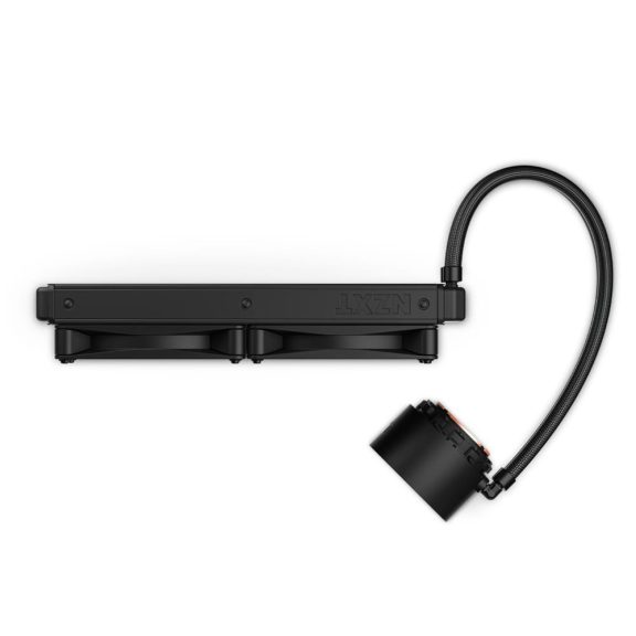 NZXT Kraken Elite 280 AIO vízhűtés, 280 mm, LCD kijelző, RGB, fekete - RL-KN28E-B1