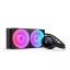 NZXT Kraken Plus 240 RGB fekete AIO vízhűtés LCD kijelzővel és RGB ventilátorokkal