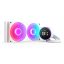 NZXT Kraken Elite 280 RGB V2 (2024) AIO vízhűtés, 280 mm, LCD kijelző, RGB, fehér - RL-KR28E-W2