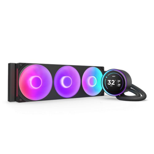 NZXT - Kraken Elite 360 RGB V2 - Vízhűtés - 360mm - RL-KR36E-B2