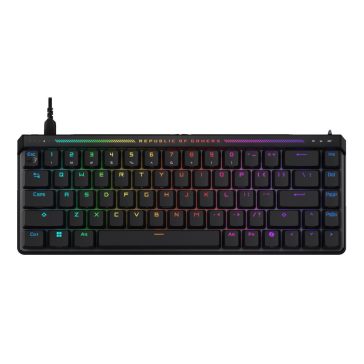   ASUS ROG Falchion Ace HFX gamer billentyűzet, magyar kiosztás, 65%, 8000 Hz, Fekete