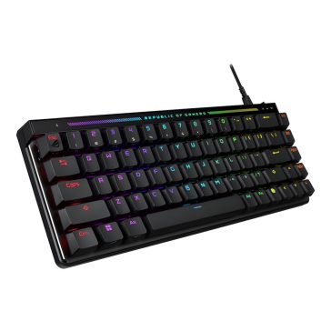 Asus ROG Falchion Ace HFX fekete vezetékes gamer billentyűzet US kiosztással
