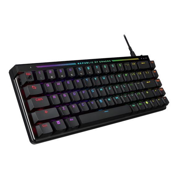 Asus ROG Falchion Ace HFX fekete vezetékes gamer billentyűzet US kiosztással