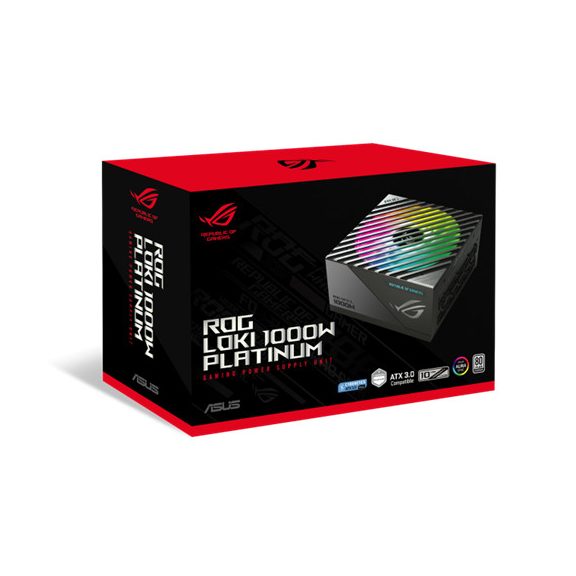 Asus ROG Loki 1000W Platinum tápegység - moduláris - ROG-LOKI-1000P-SFX-L-GAMING