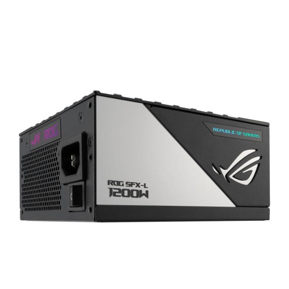 Asus ROG Loki 1200W Titanium SFX-L prémium ARGB tápegység.