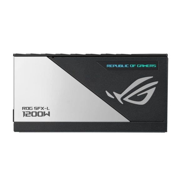 Asus ROG Loki 1200W Titanium SFX-L prémium ARGB tápegység.
