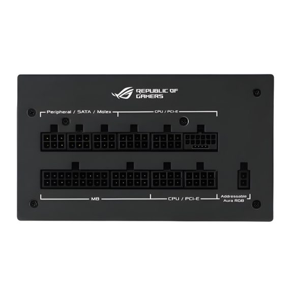 Asus ROG Strix 1200W 80+ Gold Aura Edition tápegység - moduláris - ROG-STRIX-1200G-AURA-GAMING
