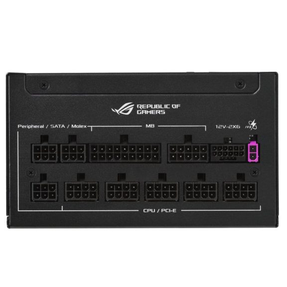 Asus ROG Strix 850W Platinum tápegység ATX 3.1, 80 Plus Platinum, PCIe 5.1 támogatással