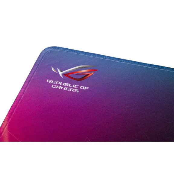 Asus ROG Strix Edge vertikális gamer egérpad színes szegéssel