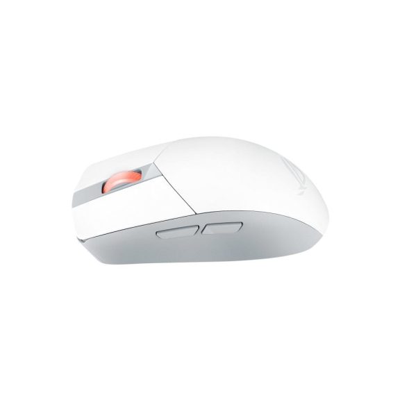 Asus ROG Strix Impact III Wireless holdfény fehér dual-mode gamer egér