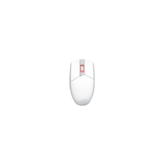 Asus ROG Strix Impact III Wireless holdfény fehér dual-mode gamer egér