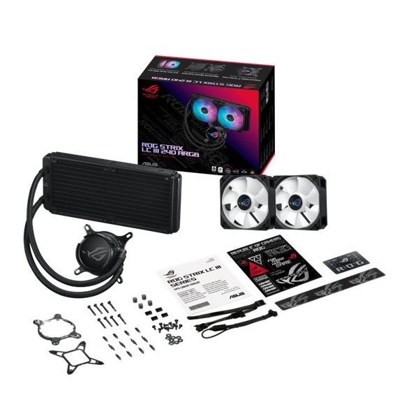 ASUS ROG STRIX LC III 240 - ARGB - Vízhűtés