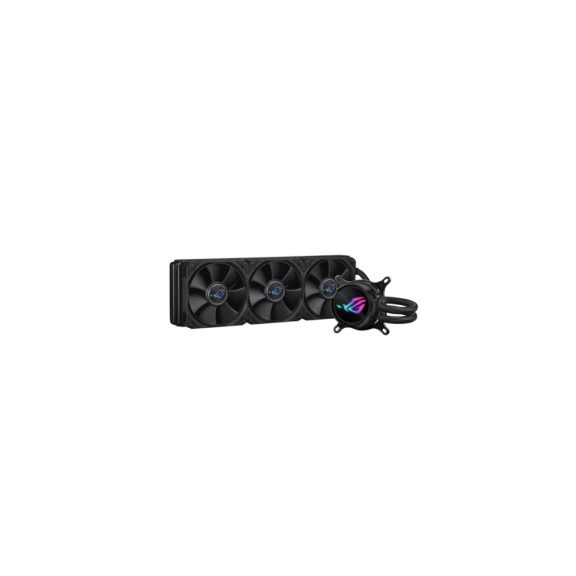 Asus ROG Strix LC III 360 vízhűtés három ROG ventilátorral és ARGB világítással