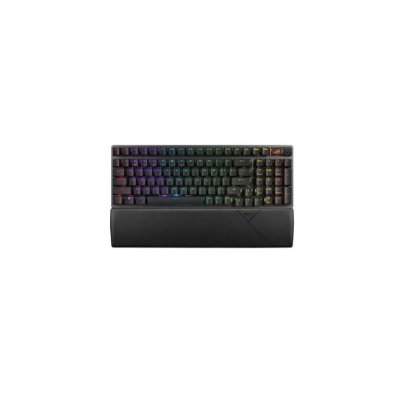 Asus ROG Strix Scope II 96 RX Wireless gamer billentyűzet UK kiosztással, fekete