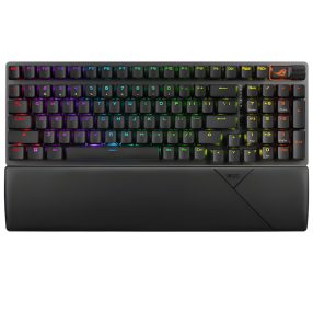   ASUS ROG Strix Scope II 96 vezeték nélküli billentyűzet - HU /ROG NX Snow/