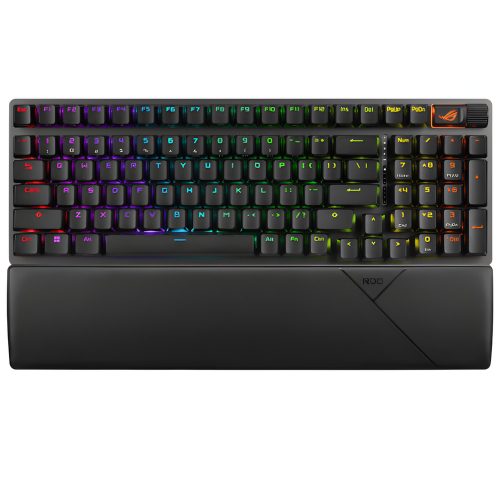 ASUS ROG Strix Scope II 96 vezeték nélküli billentyűzet - HU /ROG NX Snow/