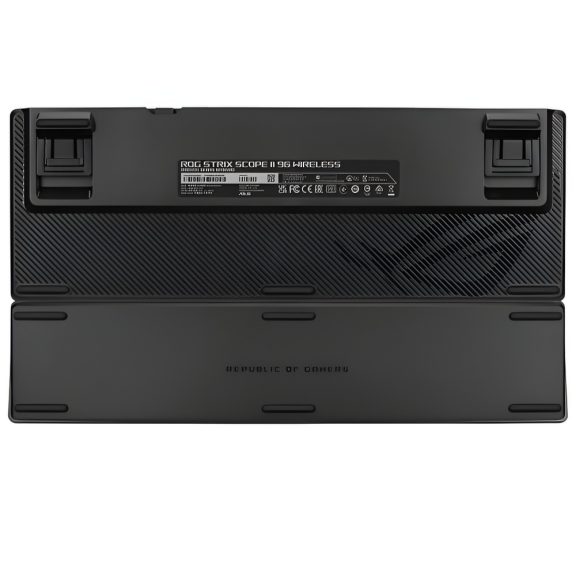ASUS ROG Strix Scope II 96 vezeték nélküli billentyűzet - HU /ROG NX Snow/