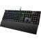 ASUS ROG Strix Scope II RX vezetékes gamer billentyűzet, RGB világítás, HU kiosztás, piros kapcsolók, fekete